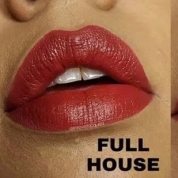 FOLLY FIRE Matte Lipstick In Full House(Deep Merlot) - Picture 2 of 10